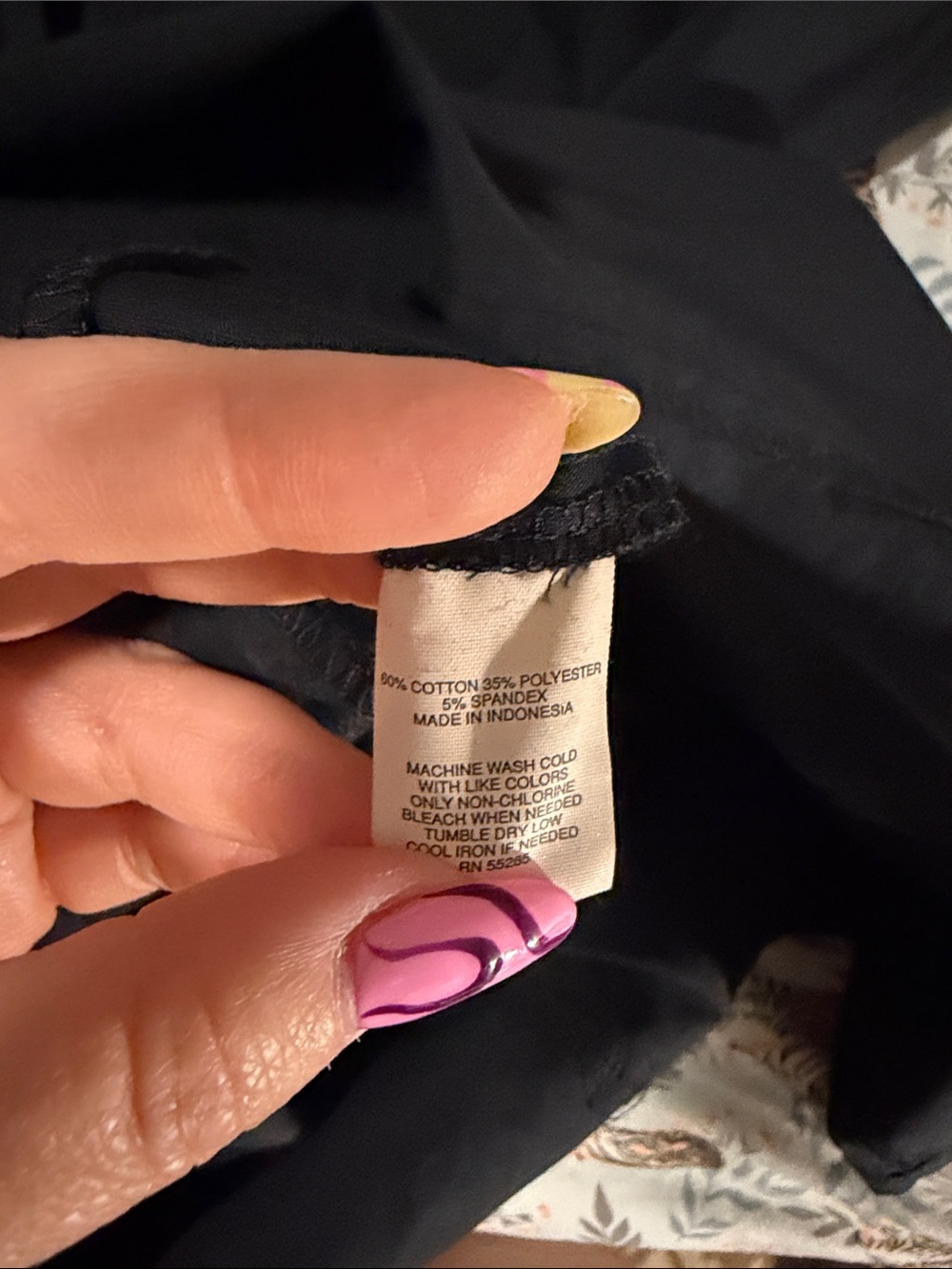 Black Express Button-Front Shirt Dress - 4 - Picture 4 of 4
